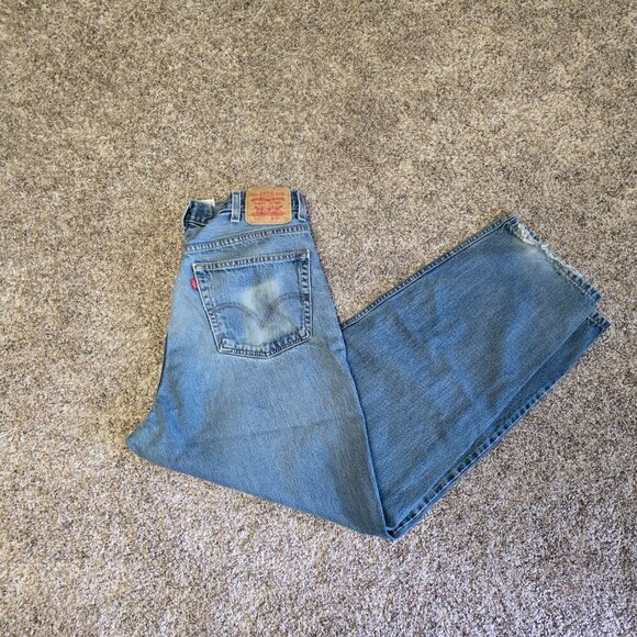 Levi's 560 Jeans Men's 38x32 Baggy Loose Tapered Leg Comfort Fit! - Picture 3 of 4